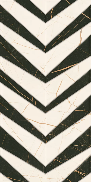 Плитка Paradyz Fancy White Sciana Struktura Polysk 30X60 208726 фото