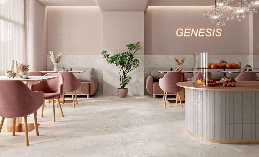 Плитка Cersanit Genesis Cream Matt Rect 59,8X119,8 209332 фото