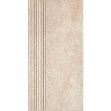 PARADYZ SCANDIANO BEIGE STOPNICA PROSTA 30X60 206441 фото