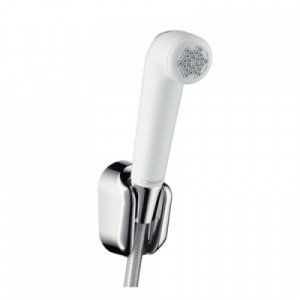 HANSGROHE ГІГІЄНІЧНИЙ ДУШ ЗІ ШЛАНГОМ 1,6 М И ТРИМАЧЕМ БІЛИЙ/ХРОМ 32122000 135904 фото