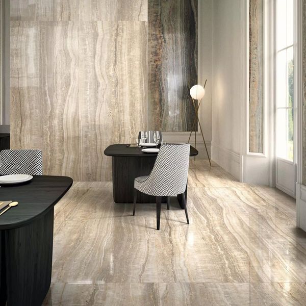 Плитка Florim Group 778838 Eccentric Luxe Almond Glossy Ret 600X1200 209258 фото