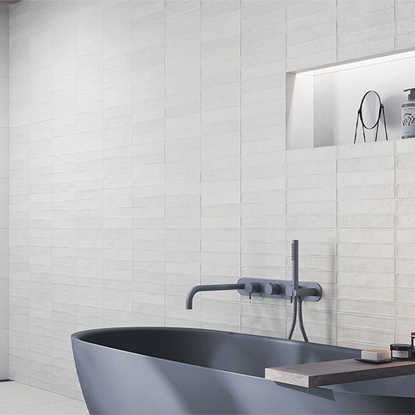CERAMICA DESEO LISBON ZELLIGE WHITE 300X750X8 207385 фото