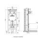 ИНСТАЛЛЯЦИЯ OLI 80 SANITARBLOCK МЕХАНИЧЕСКАЯ 600151(601605) 177646 фото 2