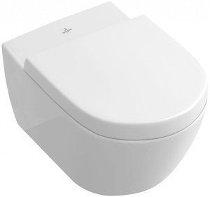 УНИТАЗ ПОДВЕСНОЙ VILLEROY&BOCH SUBWAY 2.0 БЕЗОБОДКОВЫЙ 5614R001 178361 фото