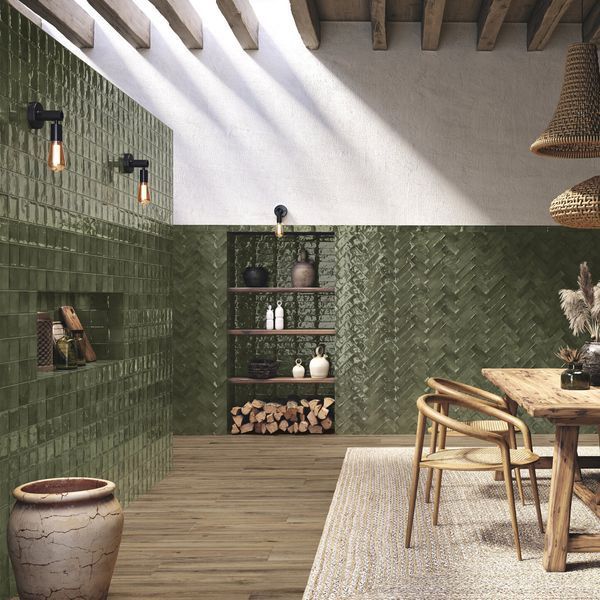 Плитка Ape Ceramica Seville Green 100X100 209101 фото