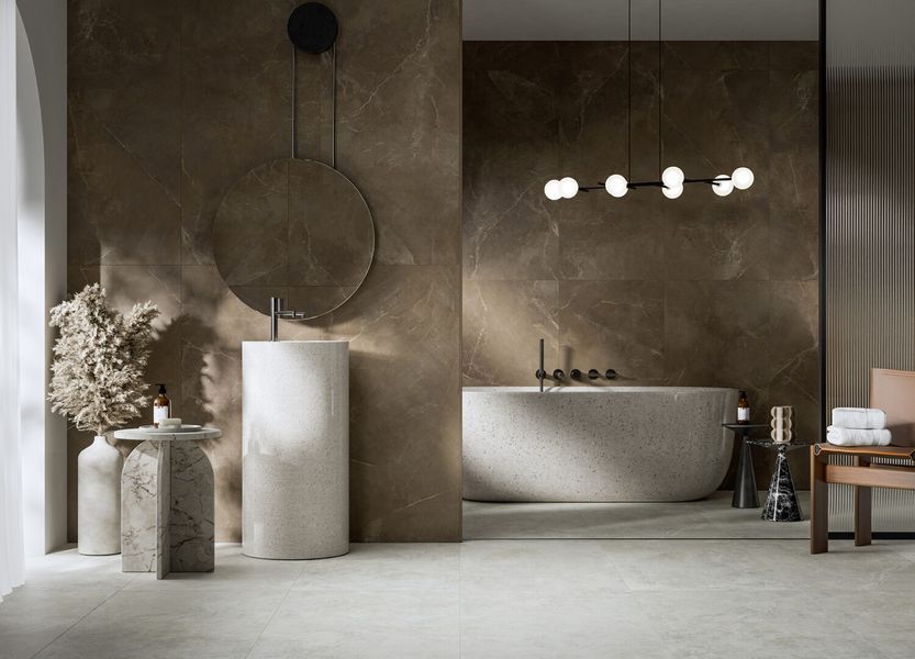 Плитка Cerrad Softstone Brown Rect 597x1197 208636 фото