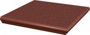 Клинкер Paradyz Natural Rosa Duro 33 X 33 Stopnica Z Kapinosem Narozna 174569 фото