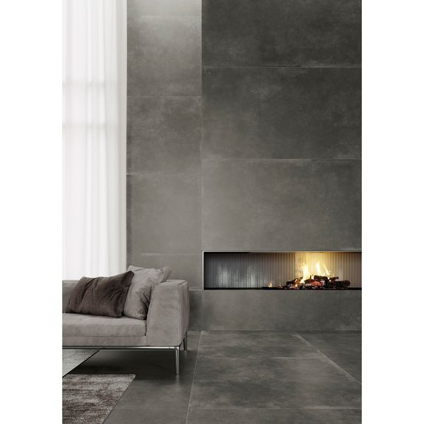 Плитка Cerrad Gres Modern Concrete Graphite Rect 797X797 209693 фото