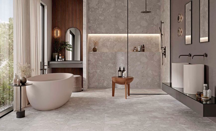 Плитка Cersanit Genesis Light Grey Matt Rect 59,8X119,8 209333 фото