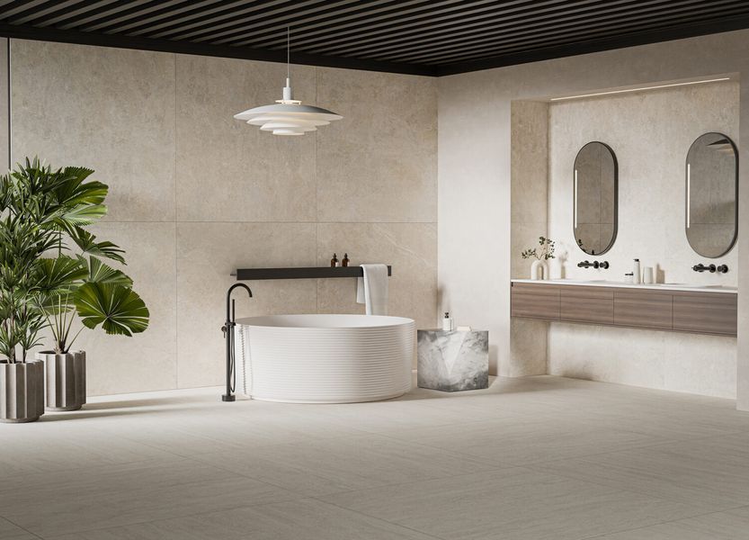 Плитка Cerrad Softstone Ivory Rect 597x1197 208639 фото