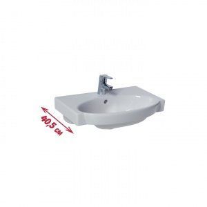 РАКОВИНА МЕБЕЛЬНАЯ JIKA TIGO-55 WHITE H8112120001041 164458 фото
