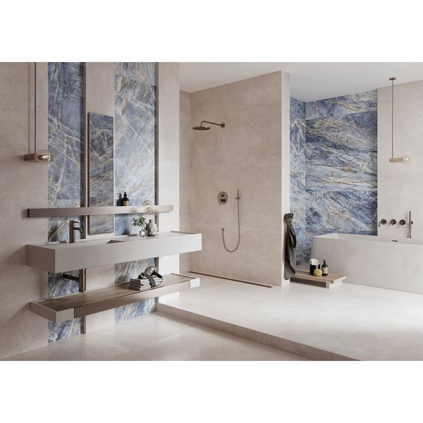 Плитка Cerrad Gres Modern Concrete Ivory Rect 797X797 209695 фото