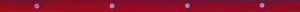 ПЛИТКА CERAMICA COLOR CRISTAL GLASS RED LISTWA SZKLANA 2.5X60 БОРДЮР 156344 фото