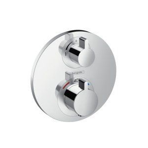 HANSGROHE ECOSTAT S ТЕРМОСТАТ.2 ПОТРЕБИТЕЛЯ 15758000 135598 фото