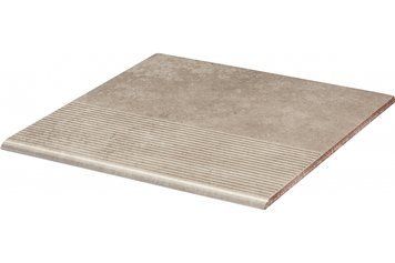 PARADYZ VIANO BEIGE STOPNICA PROSTA STRUKTURA 30X30 183483 фото