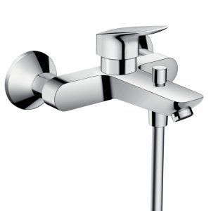 HANSGROHE 71400000 HG BATH MIXER WALL MOUNTED LOGIS CHROME 71400000 135567 фото