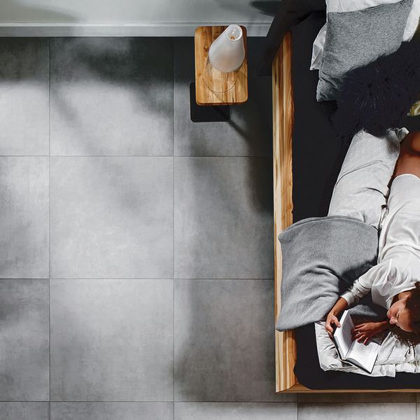 Плитка Lasselsberger Rako Extra Dar62724 Dark Grey 598x598 208493 фото