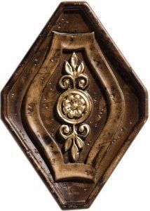 STN CERAMICA INSERTO PEGASO MARRON 15X11,5 161598 фото