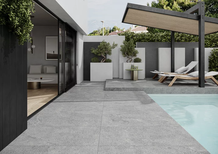 Плитка Paradyz Authority Grey Gres Szkl. Rekt. Mat 59,8X119,8 208712 фото