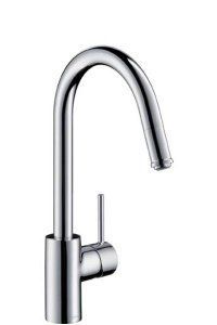 HANSGROHE ЗМІШУВАЧ ДЛЯ КУХНІ VARIARC, ОДНОРИЧАЖНИЙ, З РУХОВИМ ВИЛИВОМ 14872000 135595 фото