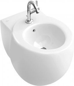 VILLEROY&BOCH AVEO БИДЕ КОНСОЛЬНОЕ С 1-М ОТВЕРСТИЕМ ПОД СМЕСИТЕЛЬ 40X59 74110001 134432 фото