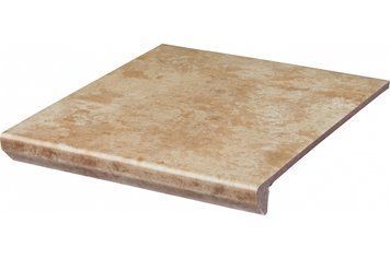 PARADYZ ILARIO BEIGE STOPNICA Z KAPINOSEM PROSTA STRUKTURA 30X33 183526 фото