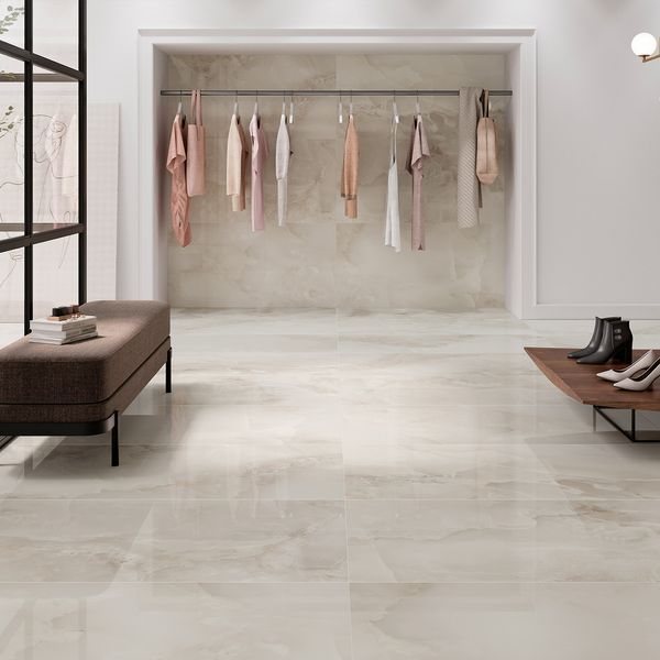 Плитка Alaplana P.C. Maxitech Bibury Beige Pulido 1200X2800 209038 фото