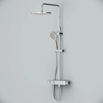 ДУШОВА СИСТЕМА З ТЕРМОСТАТОМ AM.PM INSPIRE 2.0 F0750A400 200773 фото